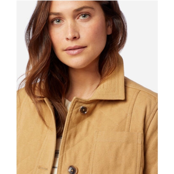 WOMEN'S FERN QUILTED CANVAS BARN COAT - Picture 4 of 5